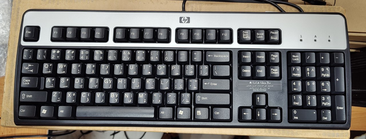کیبرد اورجینال HP kb2885 آکبند